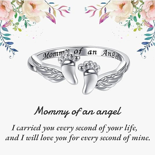 Mommy of an Angel Prsten